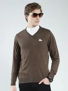 Monte Carlo Men V Neck Woollen Pullover