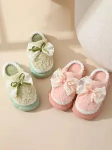 WOLVESDEN Women Pack Of 2 Embellished Slip-On