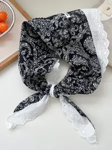 QUECY Women Ethnic Motifs Printed Scarf