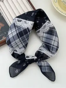 QUECY Women Checked Scarf