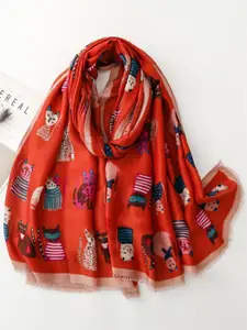 QUECY Women Printed Scarf