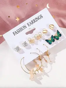 Vembley Gold-Plated Hoop  Earrings