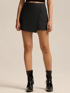 StyleCast x Revolte Women Solid Mini Skorts