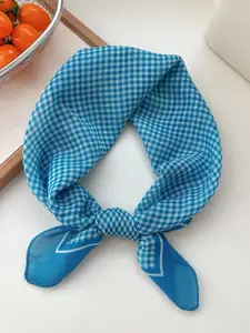 QUECY Women Checked Scarves