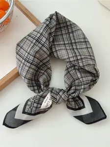 QUECY Women Checked Scarf