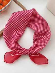 QUECY Women Checked Scarf