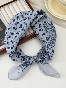 QUECY Women Floral Printed Scarf