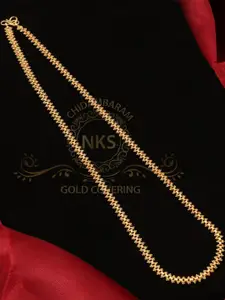 Arudhras fashion jewels Gold-Plated Brass Necklace
