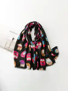 QUECY  Women Graphic Printed Scarf