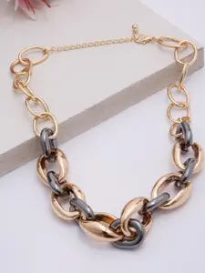 DressBerry Gold-Plated Alloy Necklace