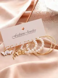 Vembley Gold-Plated Hoop  Earrings