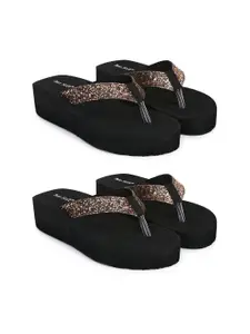TWO SOFT Women Embellished Slip-On