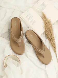 V-WALK Women Embellished Comfort Sandals