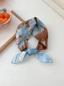 QUECY Women Dyed Printed Scarf