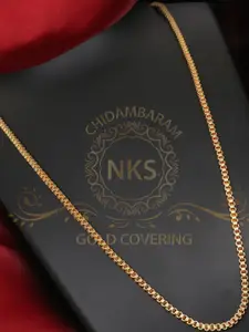 Arudhras fashion jewels Gold-Plated Brass Necklace