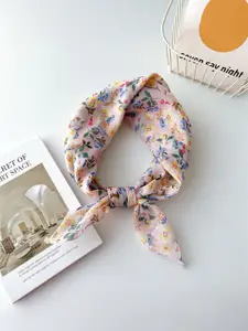 QUECY Women Floral Printed Scarf