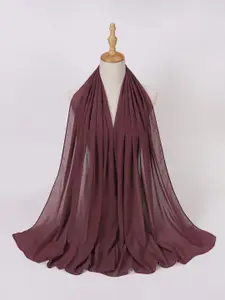 QUECY Women Taping Border Scarf