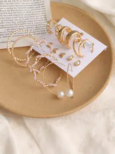 Vembley Gold-Plated Hoop  Earrings