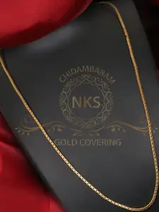 Arudhras fashion jewels Gold-Plated Brass Necklace