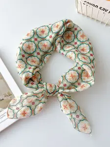 QUECY Women Ethnic Motifs Printed Scarf