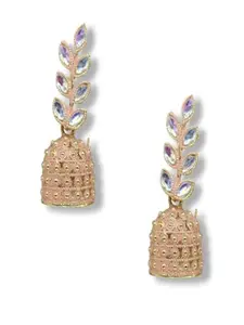 Fabula Fashion Gold-Plated Brass Earrings
