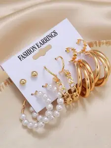 Vembley Gold-Plated Hoop  Earrings