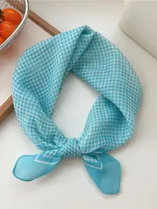 QUECY Women Checked Scarf