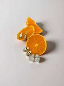 Accessorize Set Of 3 Teardrop Shaped Half Hoop Earrings