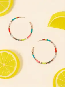 Accessorize Semi Circular Half Hoop Earrings
