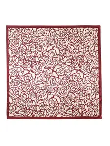 QUECY Women Silk Printed Scarf