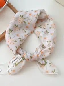 QUECY Women Floral Printed Scarf