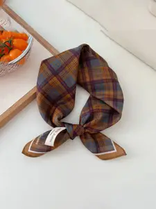 QUECY Women Checked Scarf