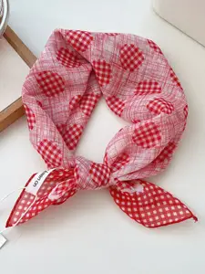 QUECY Women Checked Scarf