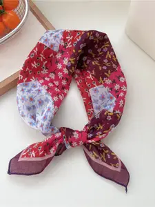 QUECY Women Floral Printed Scarf
