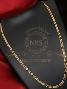 Arudhras fashion jewels Gold-Plated Brass Necklace