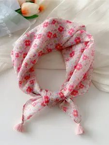 QUECY Women Floral Printed Scarf