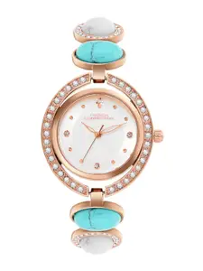 French Connection Women Round Dial & Bracelet Style Straps Analogue Watch FCD1URGM