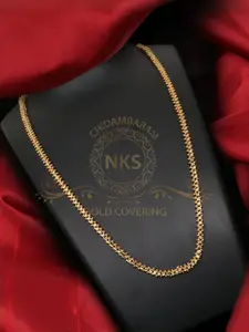 Arudhras fashion jewels Gold-Plated Brass Necklace