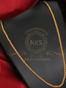 Arudhras fashion jewels Gold-Plated Brass Necklace