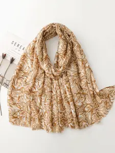 QUECY Women Floral Printed Scarf