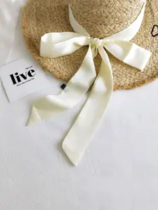 QUECY Women Solid Satin Scarf