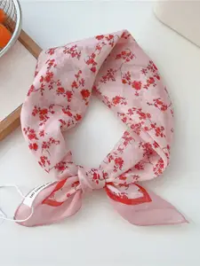 QUECY Women Floral Printed Scarf
