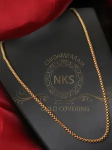 Arudhras fashion jewels Gold-Plated Brass Necklace