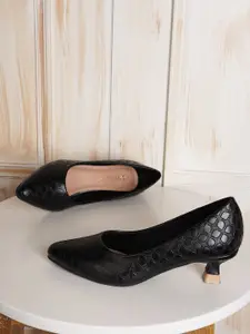 DressBerry Women Kitten Heel Pumps