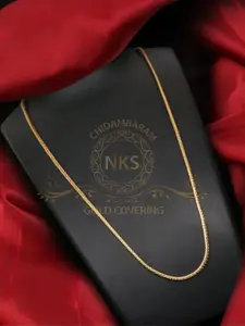 Arudhras fashion jewels Gold-Plated Brass Necklace