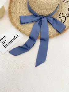 QUECY Women Satin Solid Scarf