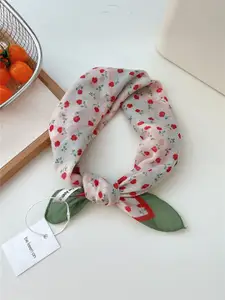 QUECY Women Floral Printed Scarf