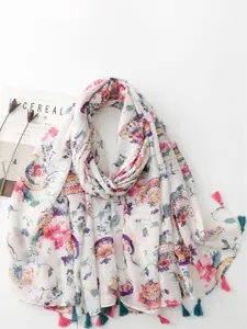 QUECY Women Printed Scarves