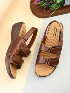 pelle albero Women Leather Orthopedic Comfort Sandals