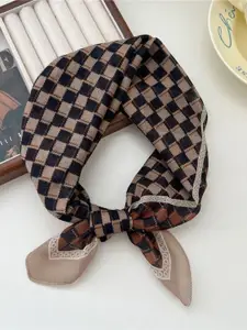 QUECY Women Checked Scarf